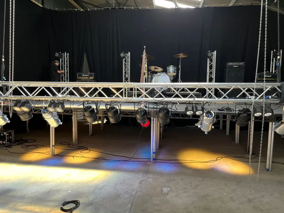 Stage lighting hire image