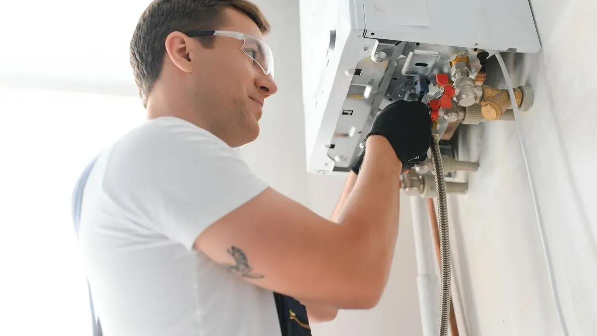 Professional plumbing team handling a drainage issue in Clapham