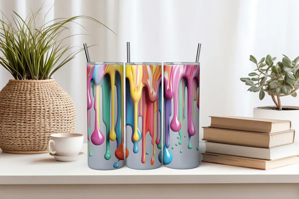 3D Color Dripping Paint MU thumbnail image