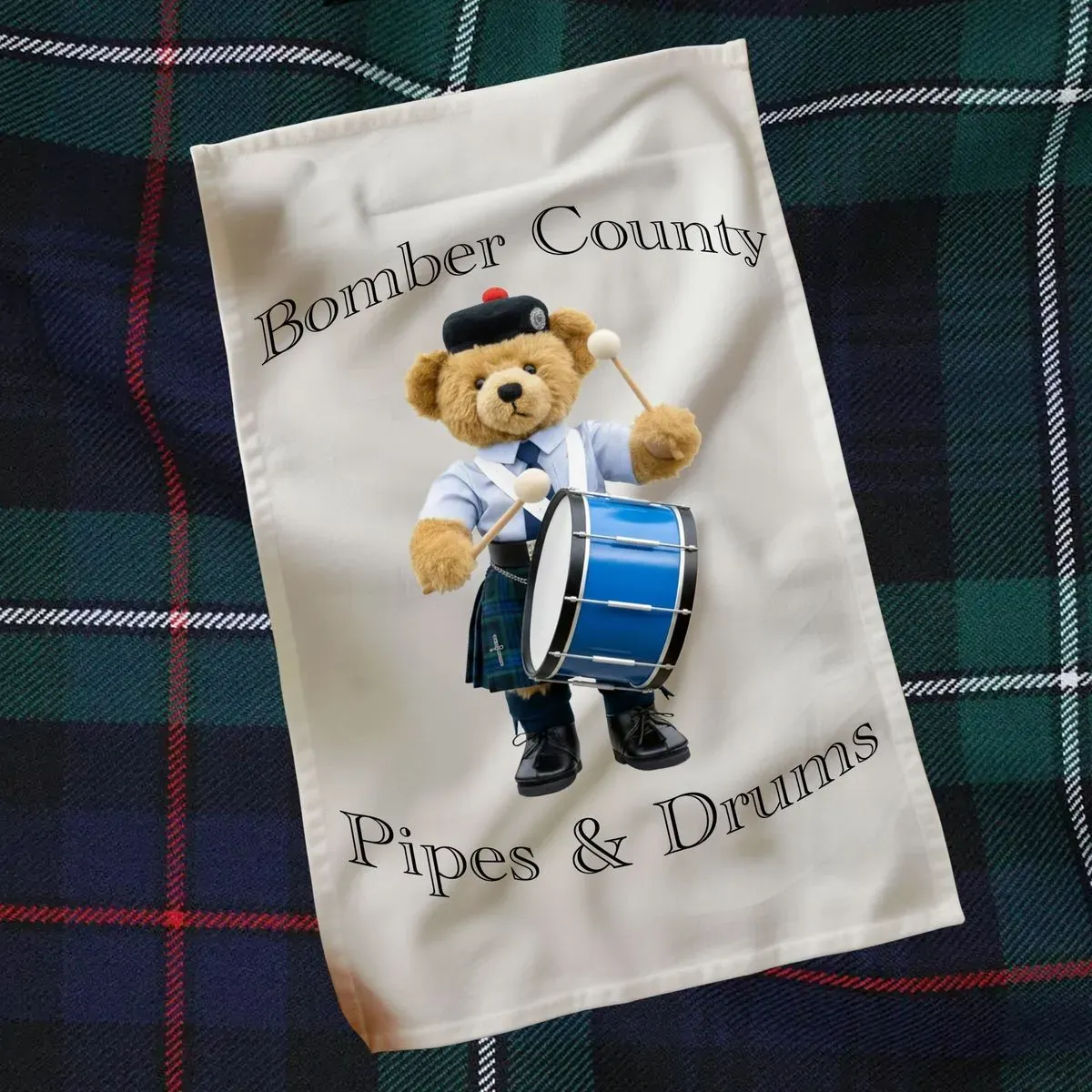 8227043550628-vu4asbtnktm1vpl5w1ze-Bass-Drummer-Text-Kitchen-Towel thumbnail image