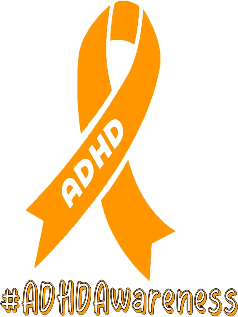 ADHD Awareness Ribbon collection background image