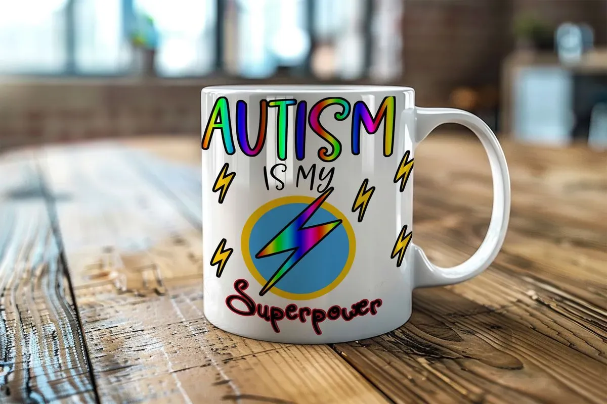 Autism Is My Superpower Mug MU thumbnail image
