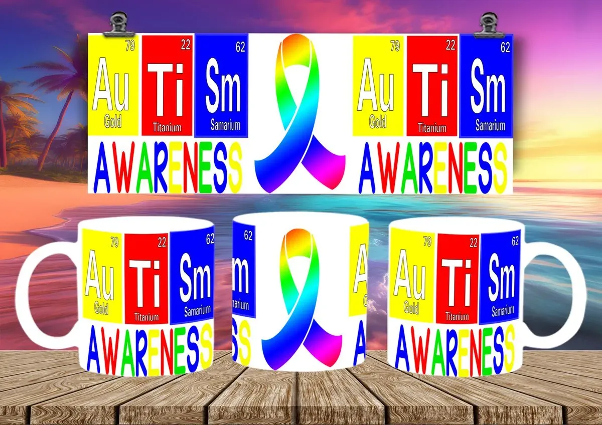 Autism Periodic Table Mug MU thumbnail image