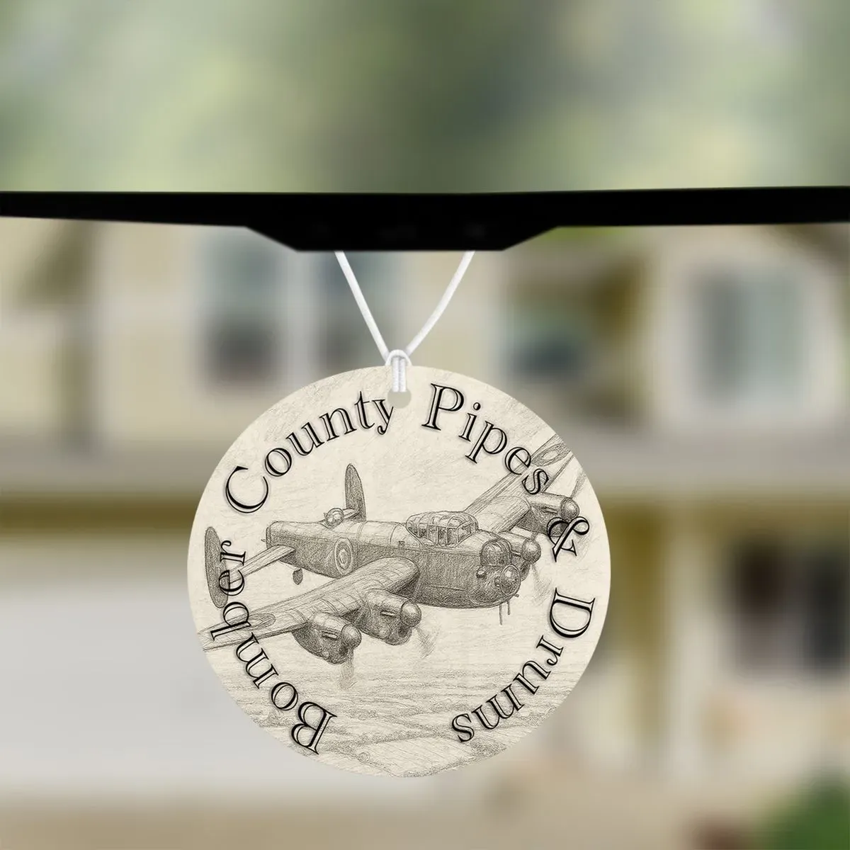 BCPD Circular Car Air Freshener MU thumbnail image