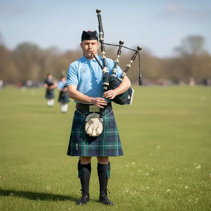 Bagpiper Shirt Model thumbnail image