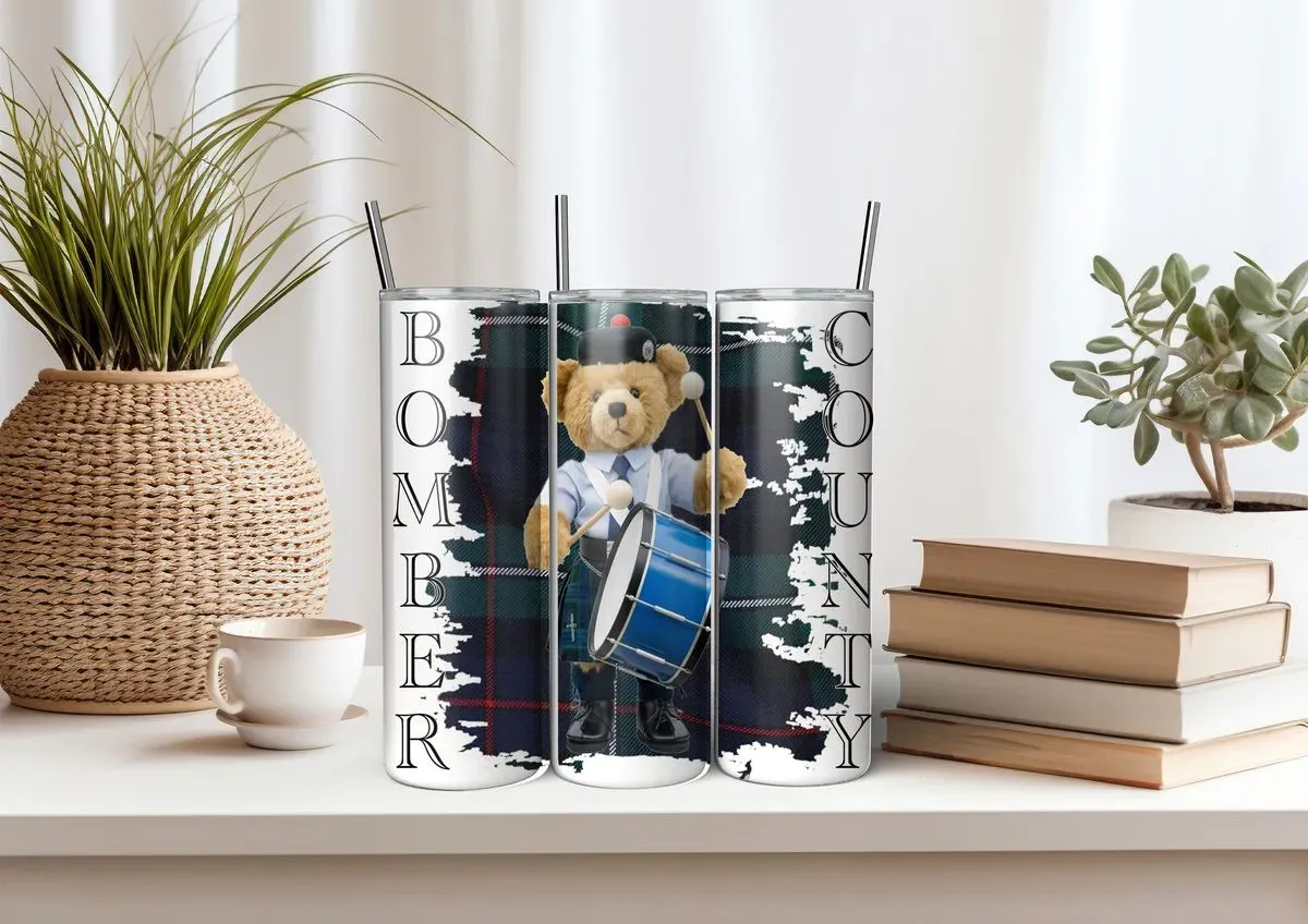 Bass Drummer Teddy Tumbler MU thumbnail image