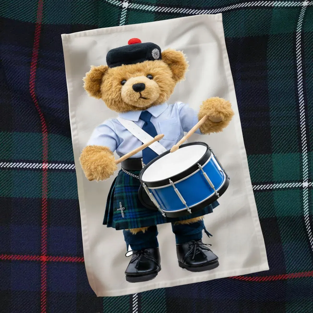Drummer Kitchen Towel thumbnail image