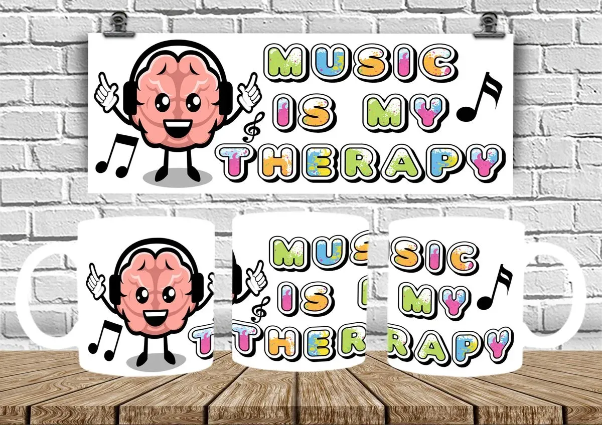 Music Is My Therapy Mug MU thumbnail image