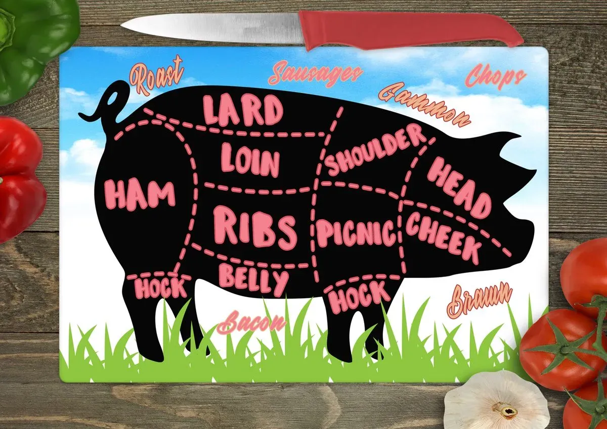 Pig Chopping Board MU thumbnail image