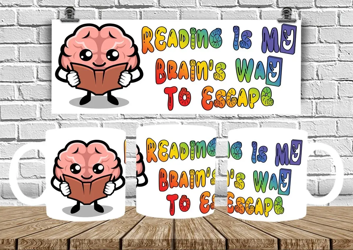 Reading to Escape Mug MU thumbnail image