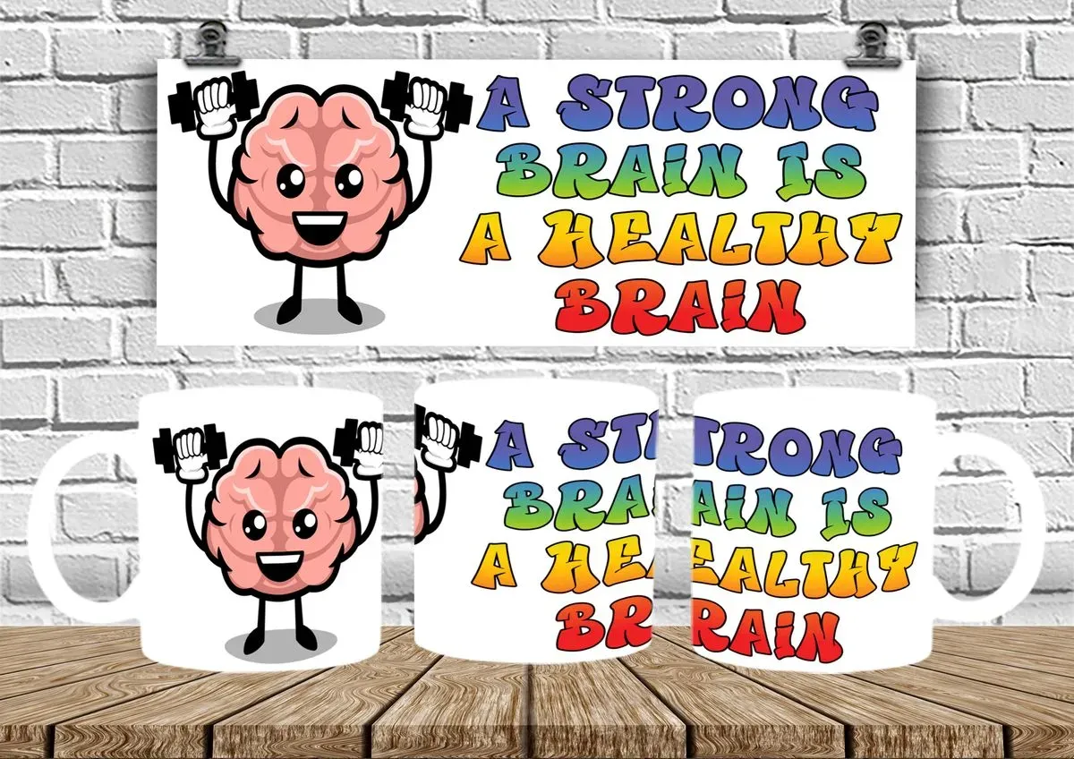 Strong Brain Healthy Brain Mug MU thumbnail image