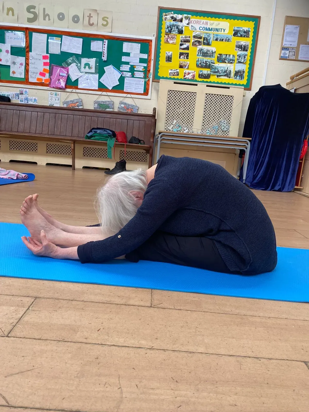 Gentle Yoga image background image
