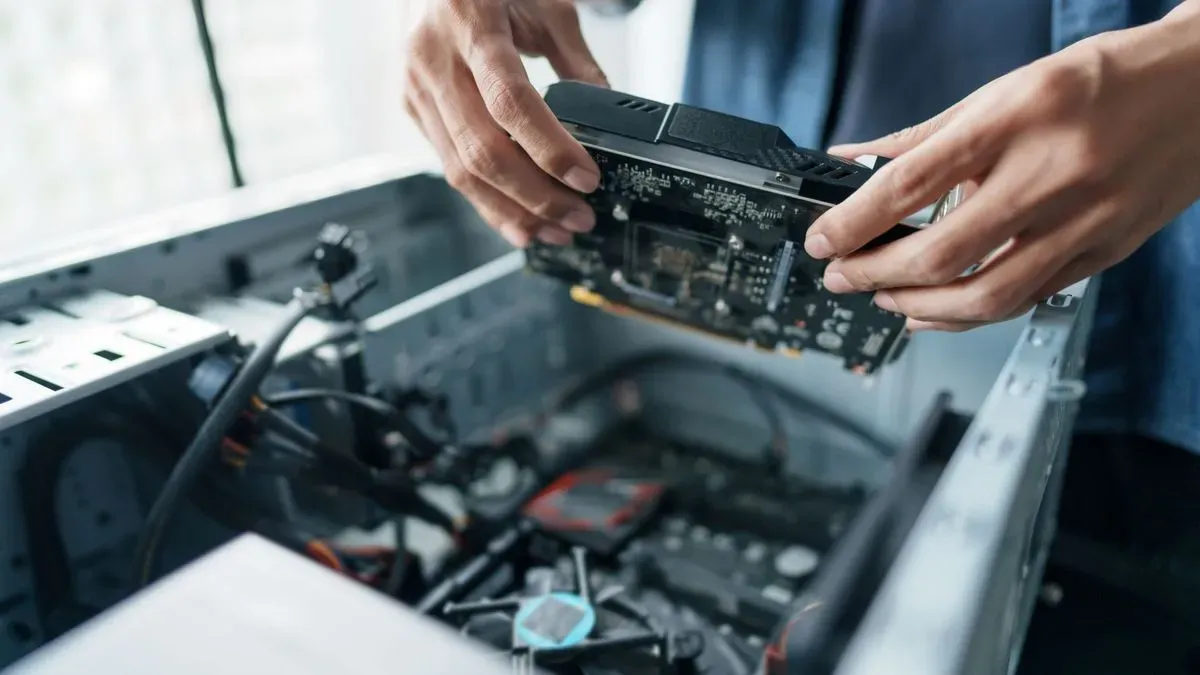 PC data recovery technician working in Bangor