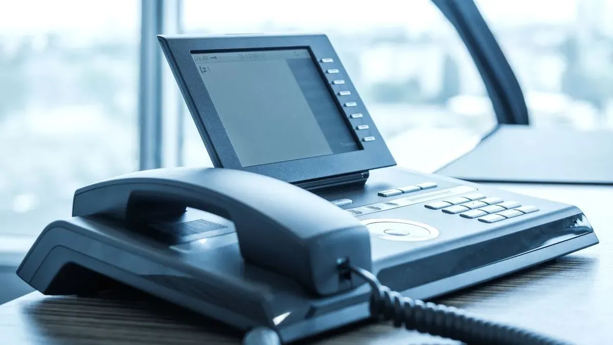 VoIP technology demonstration at Bangor company