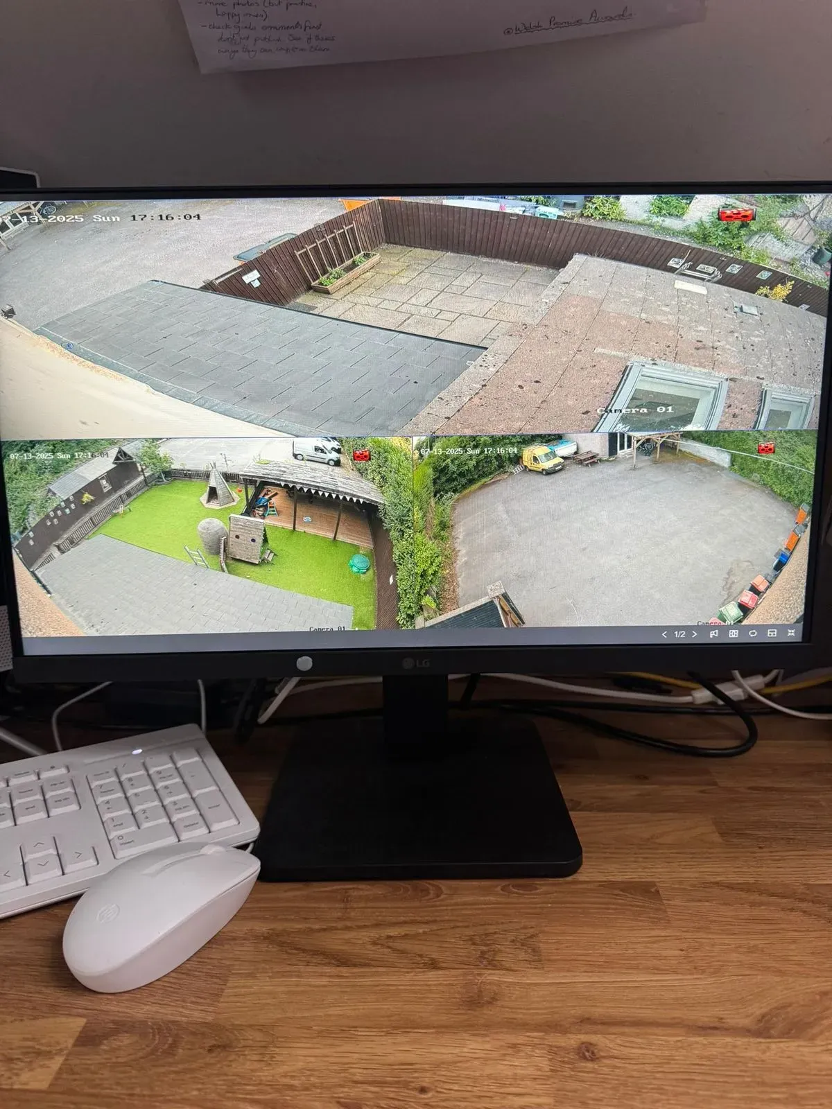 CCTV image background image