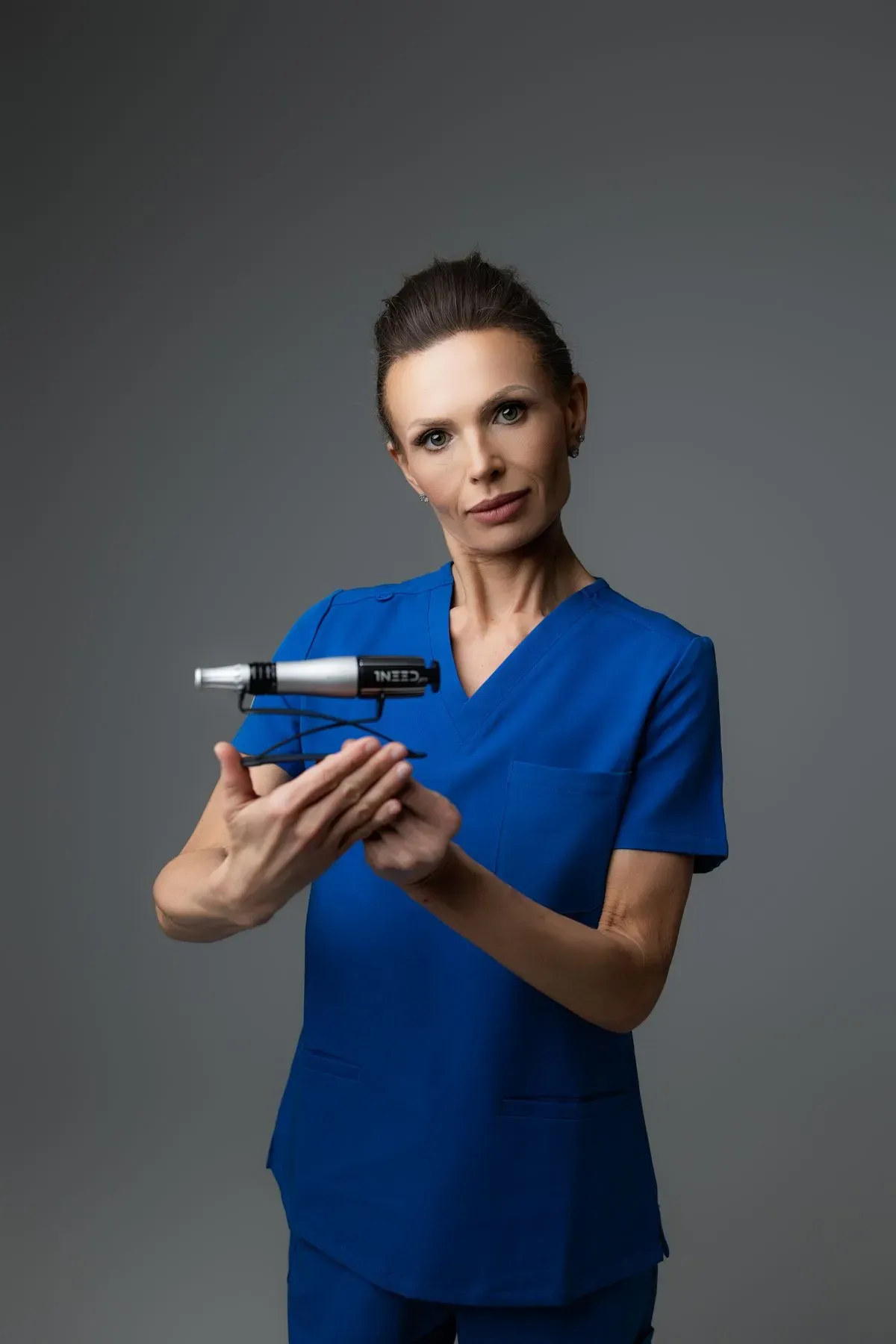 Microneedling with Medical Device image background image