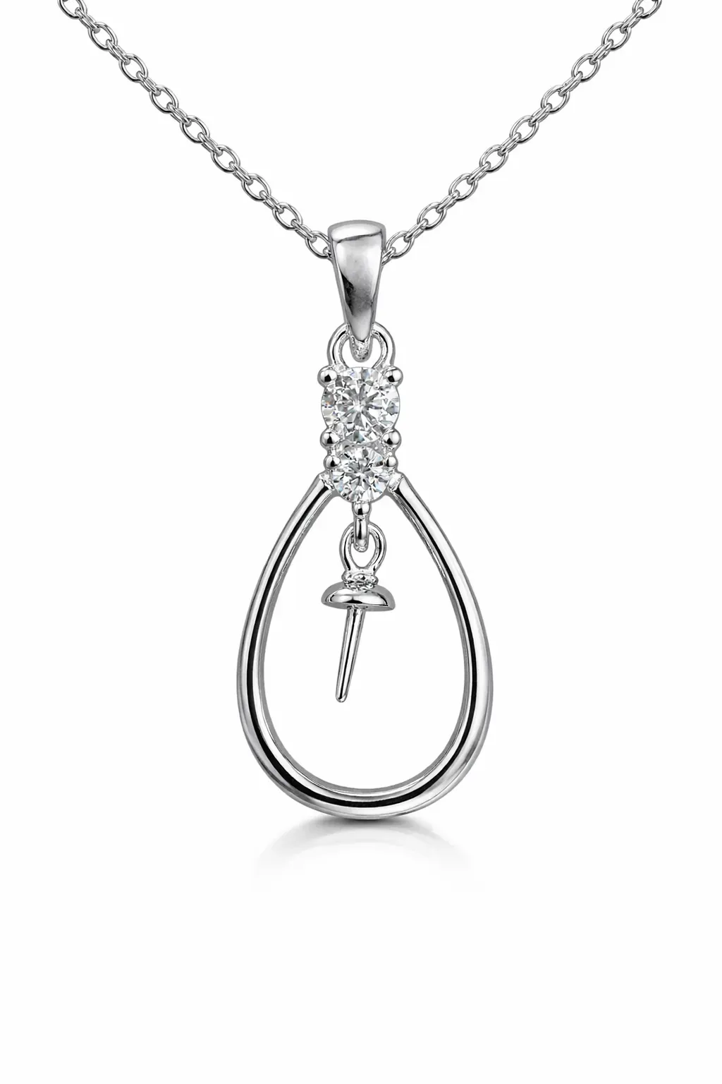 8226311568257-8xu9wcyi04xktyh6gcmlqc-Elegant-sterling-silver-teardrop-pendant thumbnail image