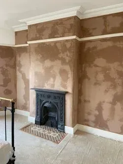 Plastering image background image