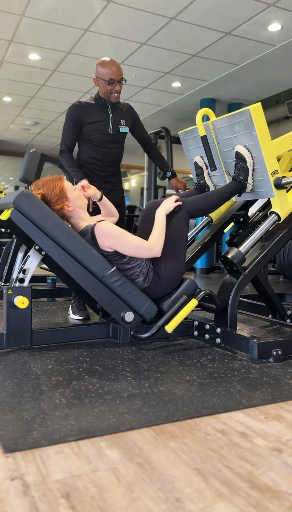 Fitness assessment image background image