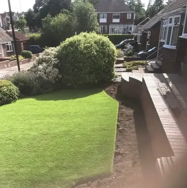 Landscaping image background image