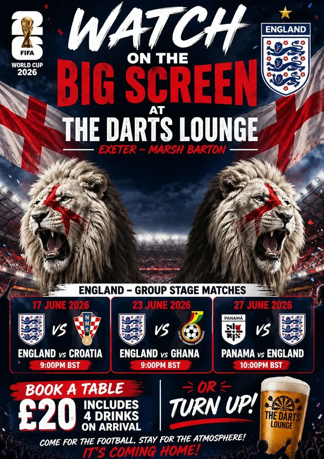 Live Sports Screenings image background image
