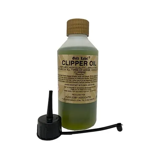 gold label clipper oil bottle from hux thumbnail image