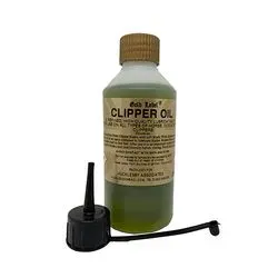 gold label clipper oil bottle from hux