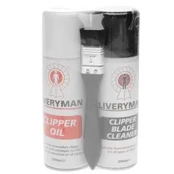 liveryman cliping oil and cleaner set from hux