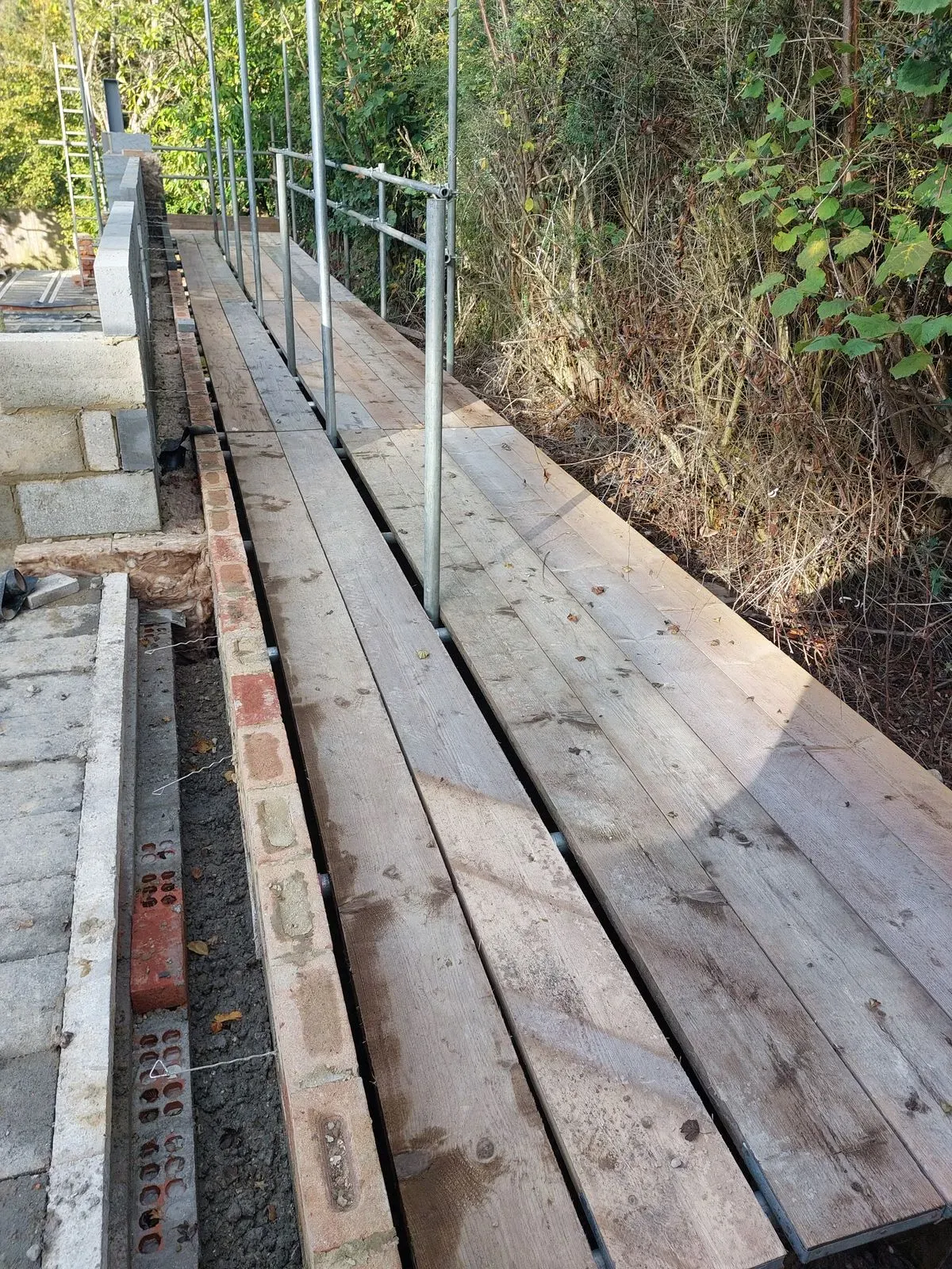 Industrial scaffolding image
