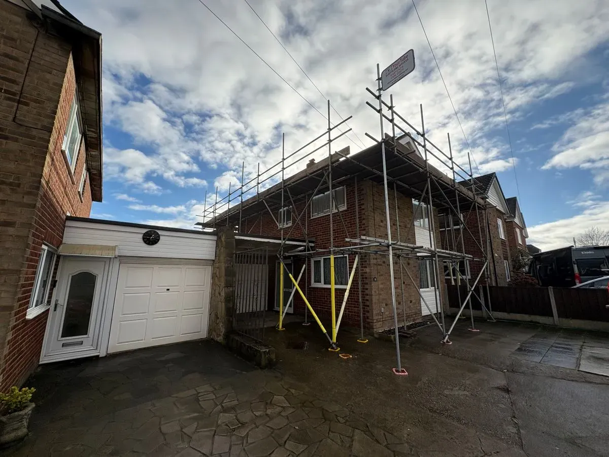 Residential scaffolding image