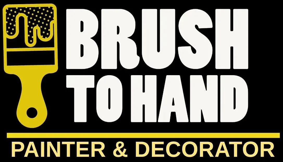Brush to hand logo