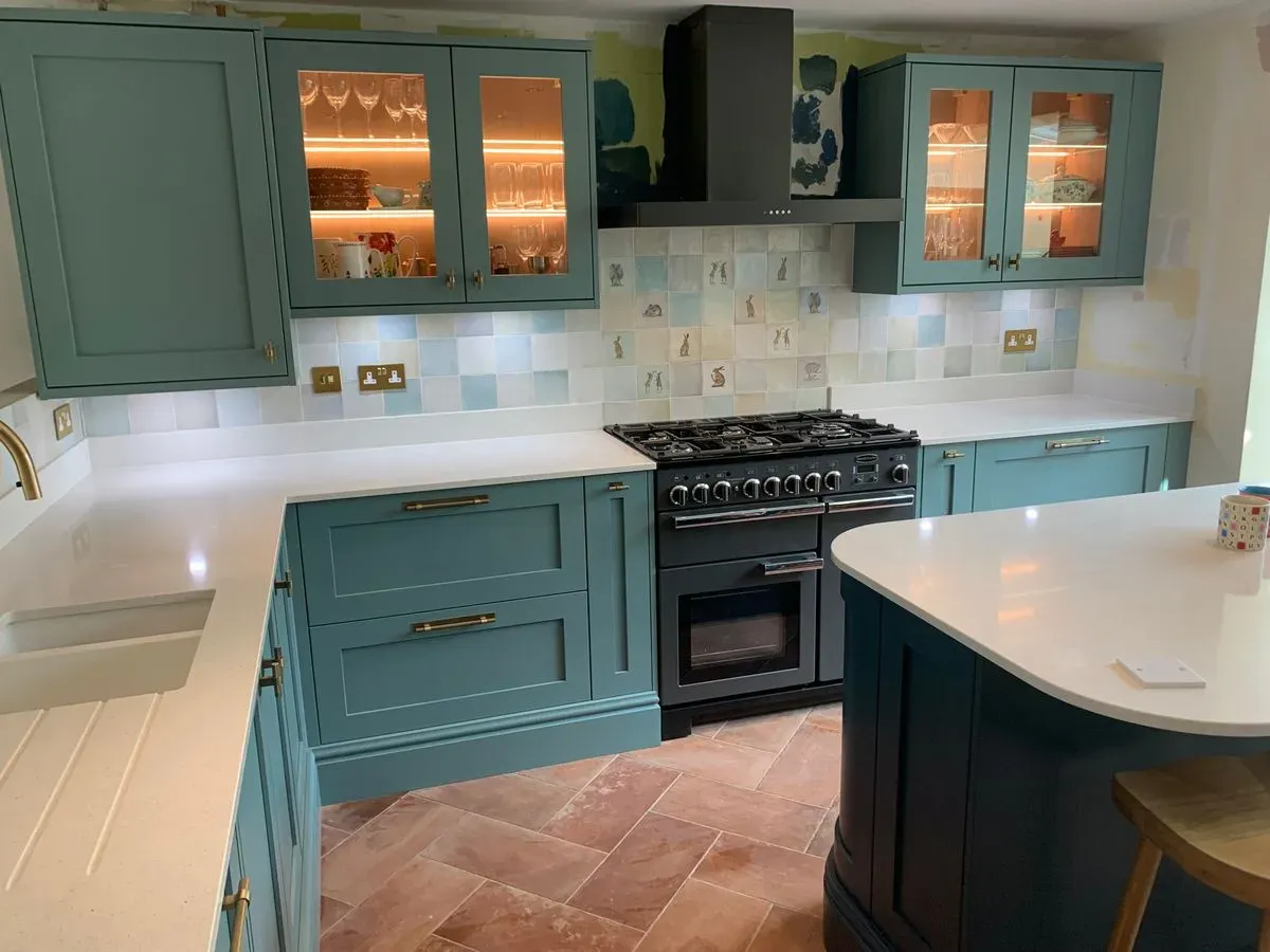 Kitchen Tiling image background image