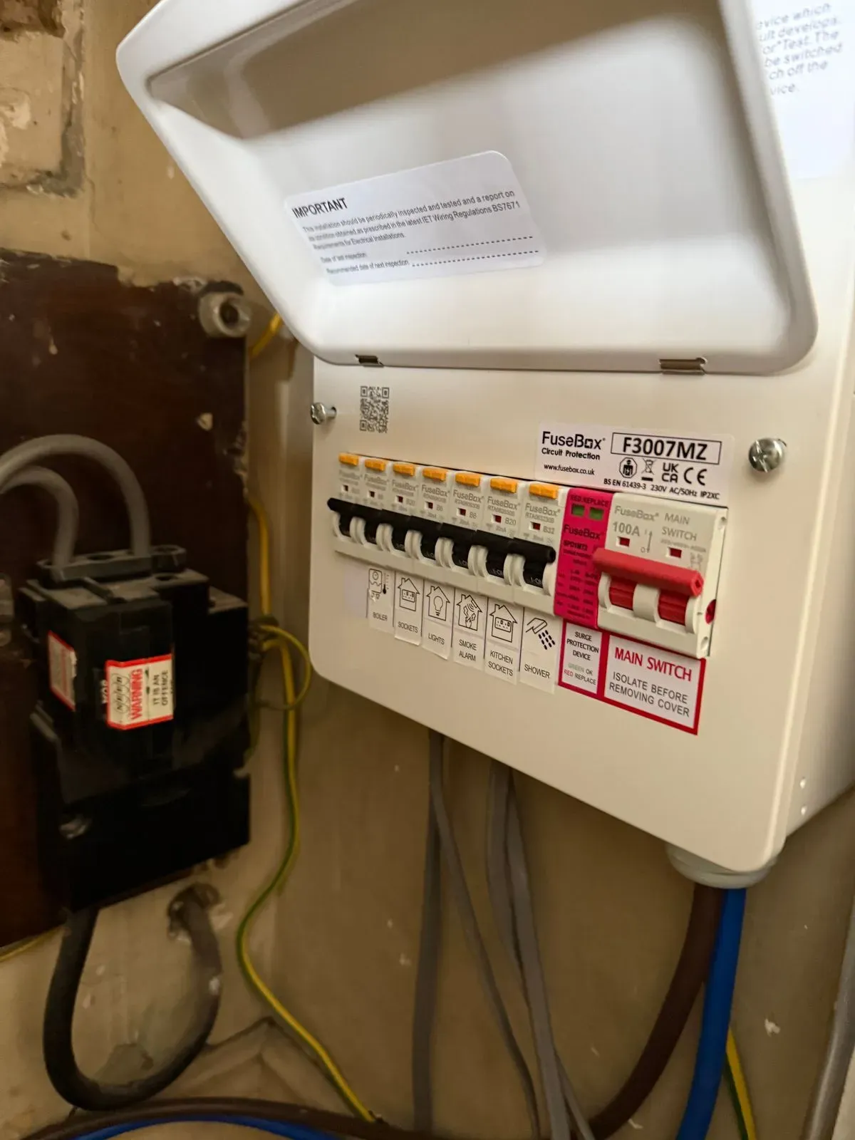 Electrical panel upgrades image background image