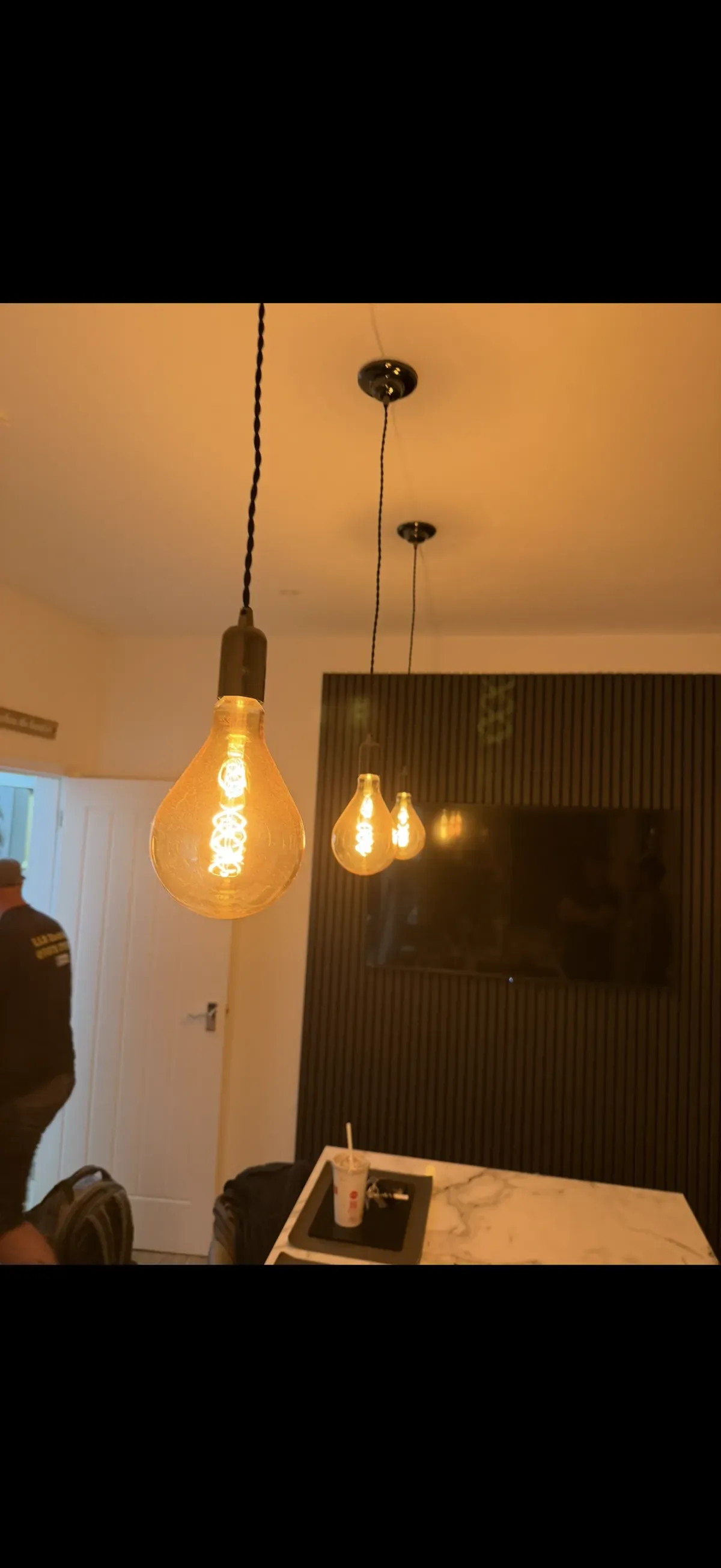 Lighting installations image background image