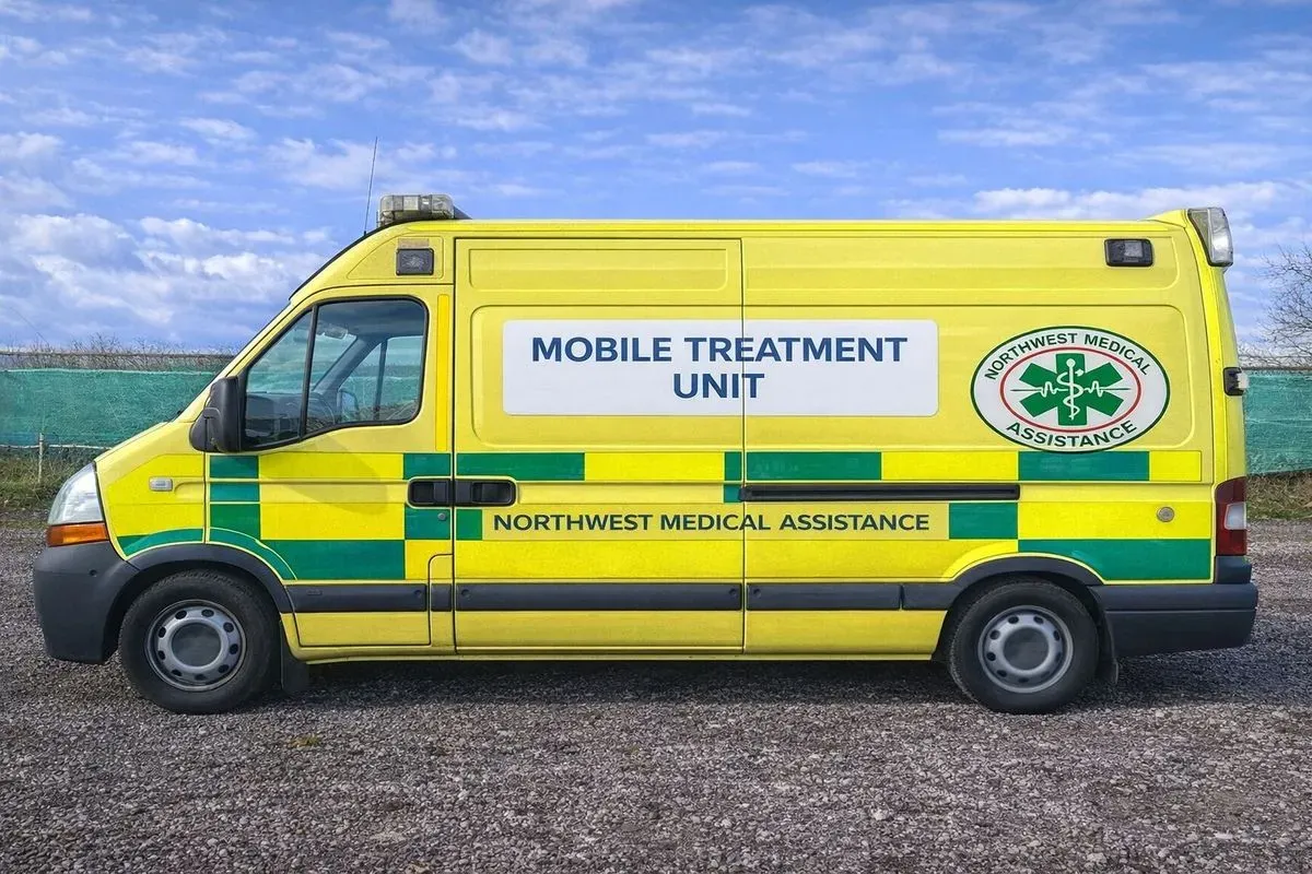 Medical standby services at public gatherings image background image
