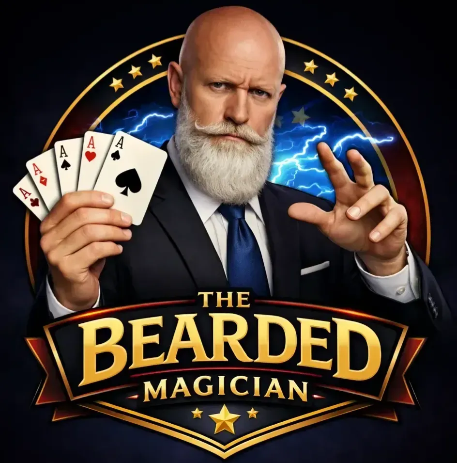 The Bearded Magician  logo