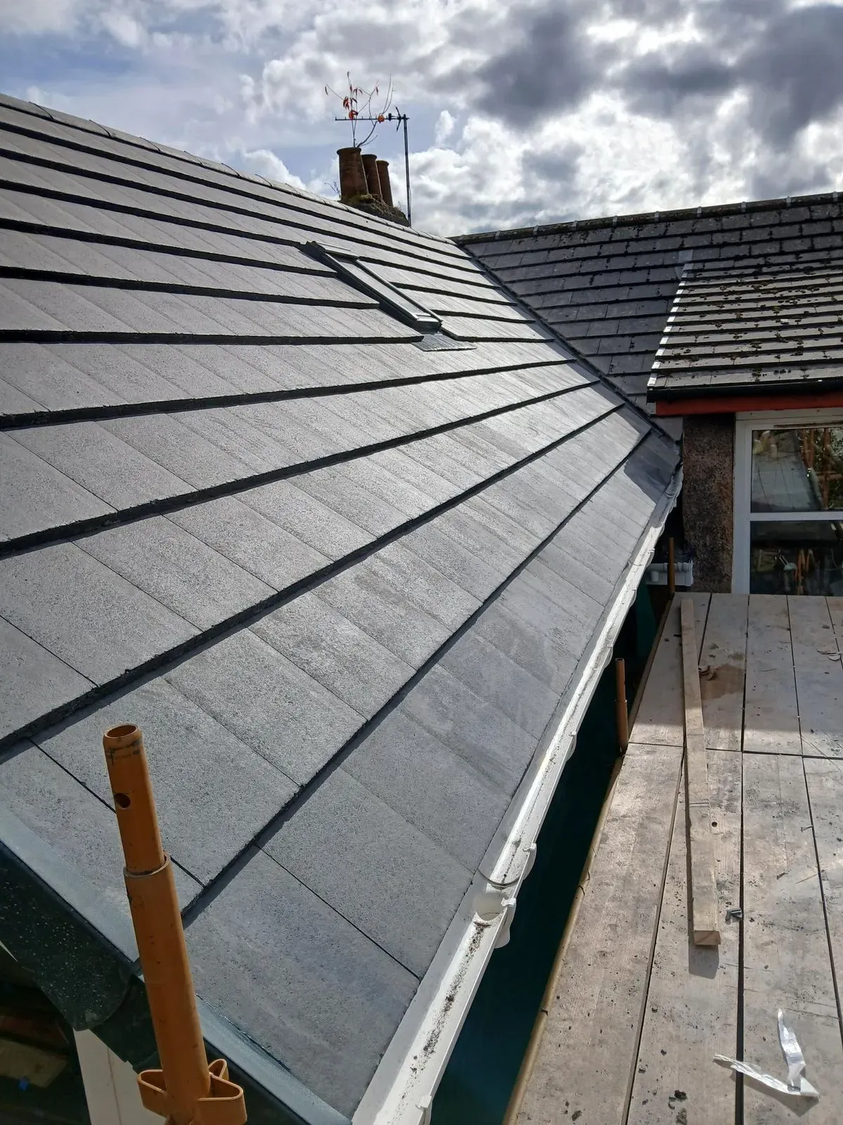 Tiled roof