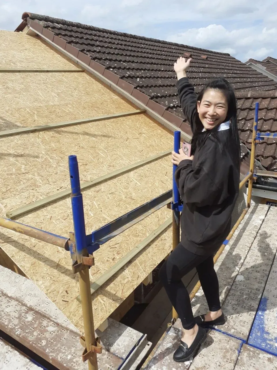 House extension background image