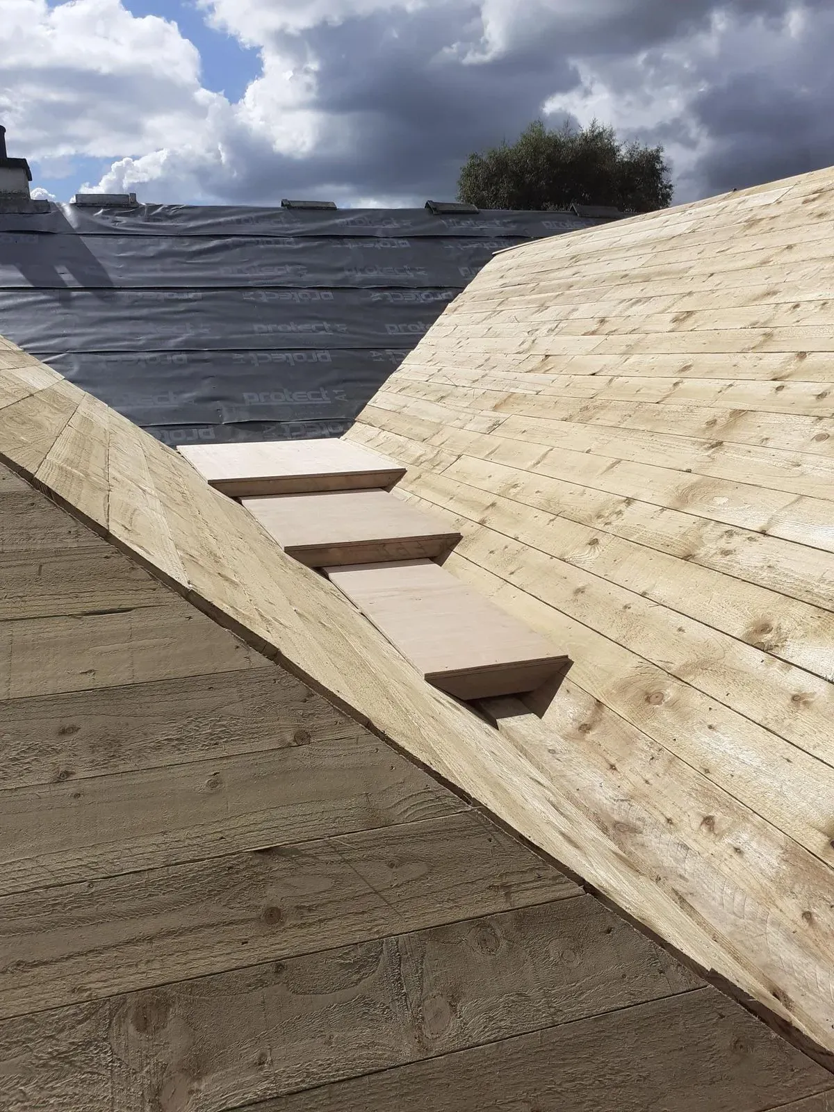 Slate roof