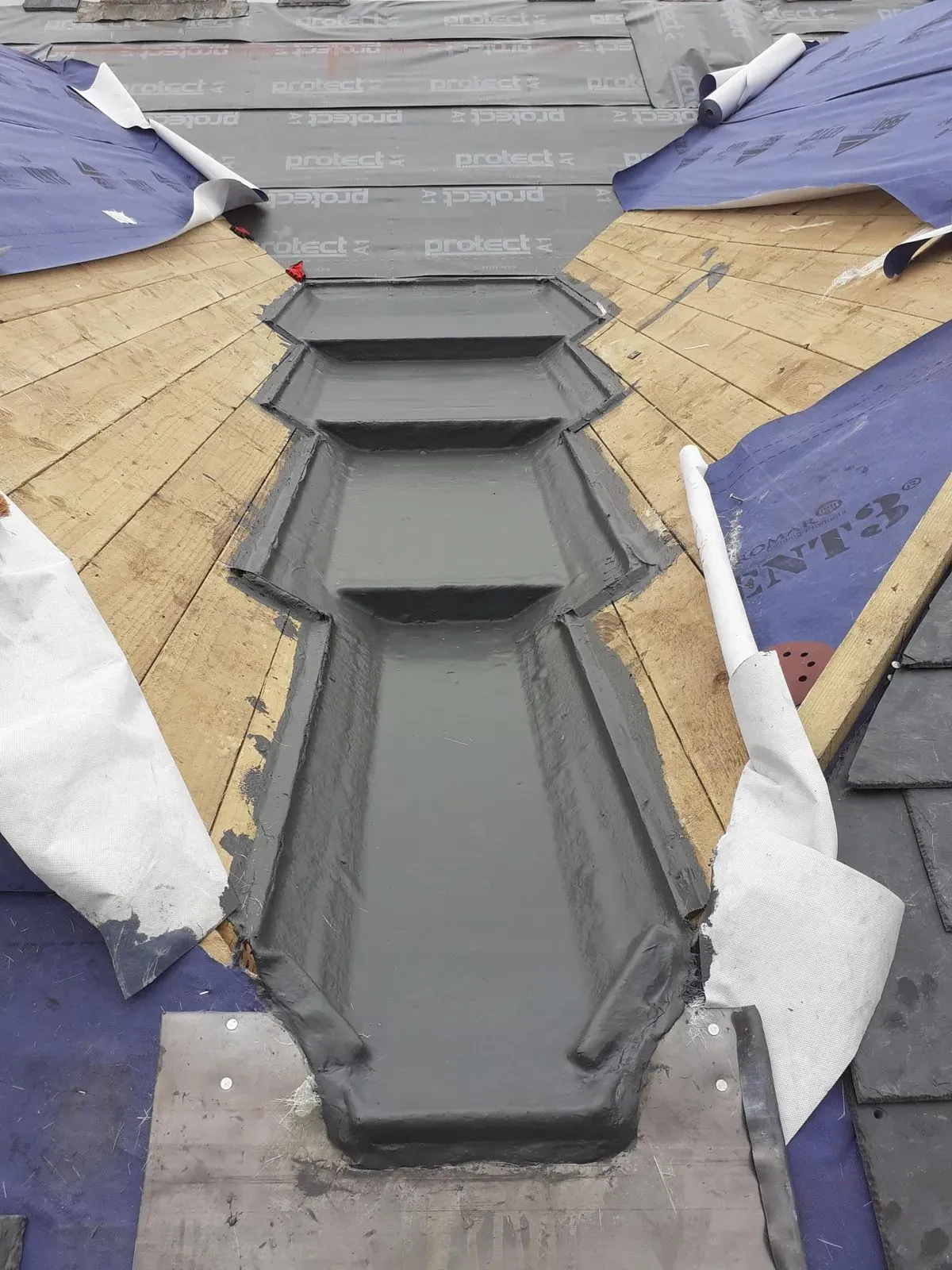 Slate roof