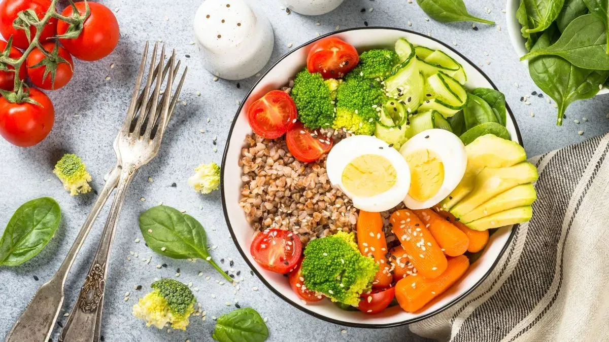 Healthy meal preparation in Birkenhead kitchen