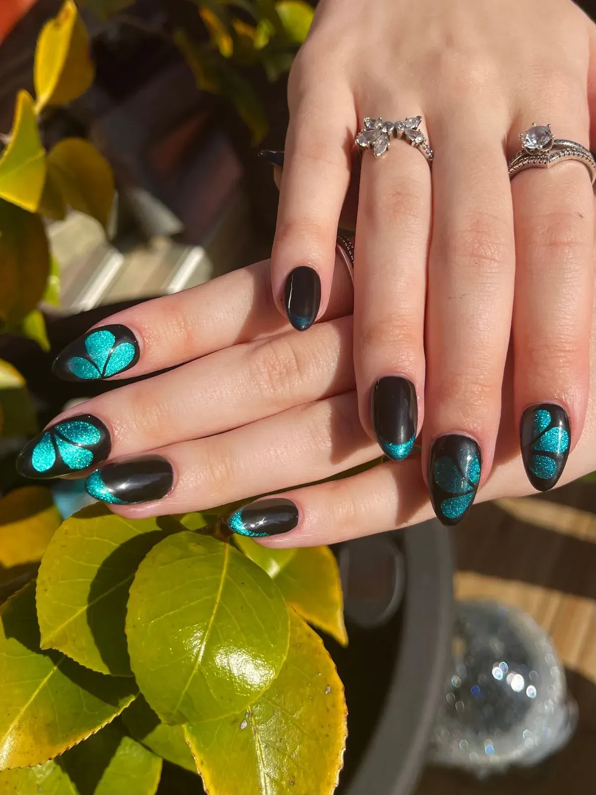 Nail extensions image background image