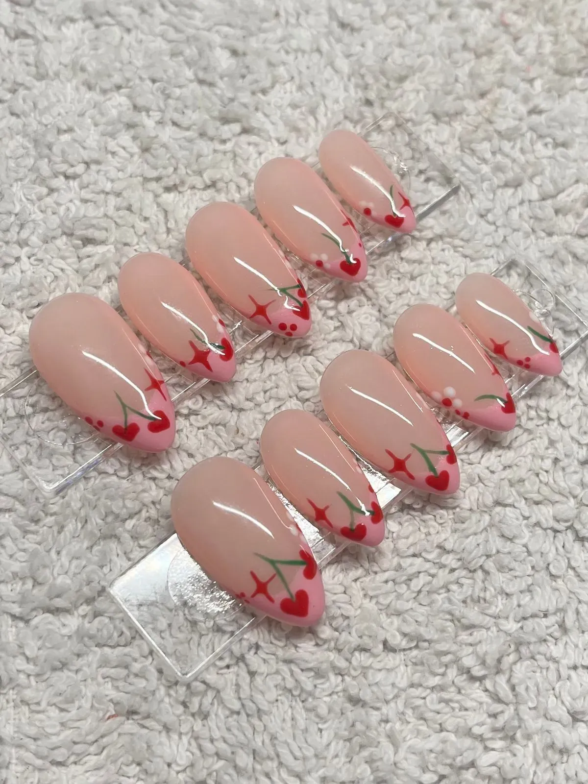 Nail extensions image background image