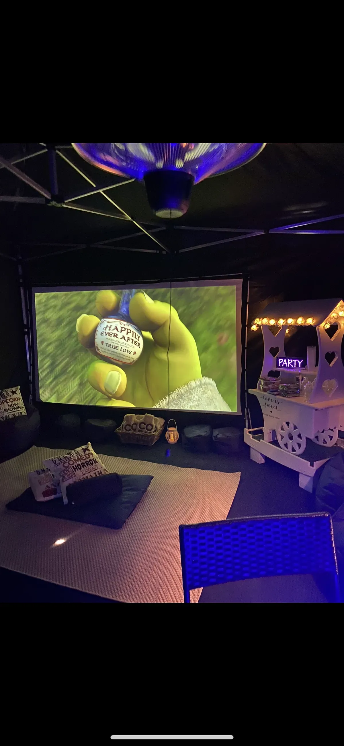 Cinema Tent image background image