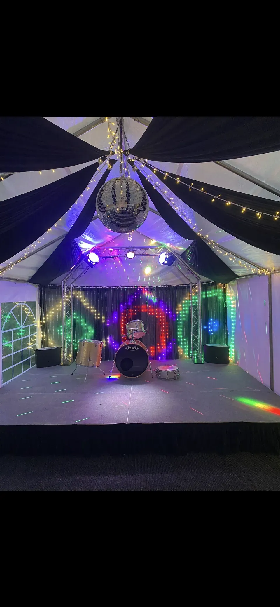 Party equipment hire delivery van in Basingstoke