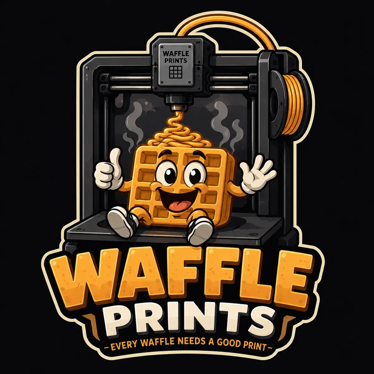 Waffles Prints logo