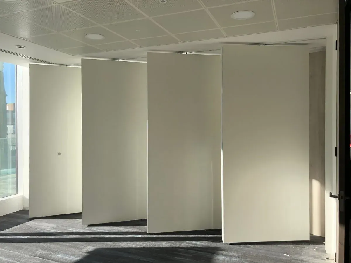 Acoustic partition systems image background image