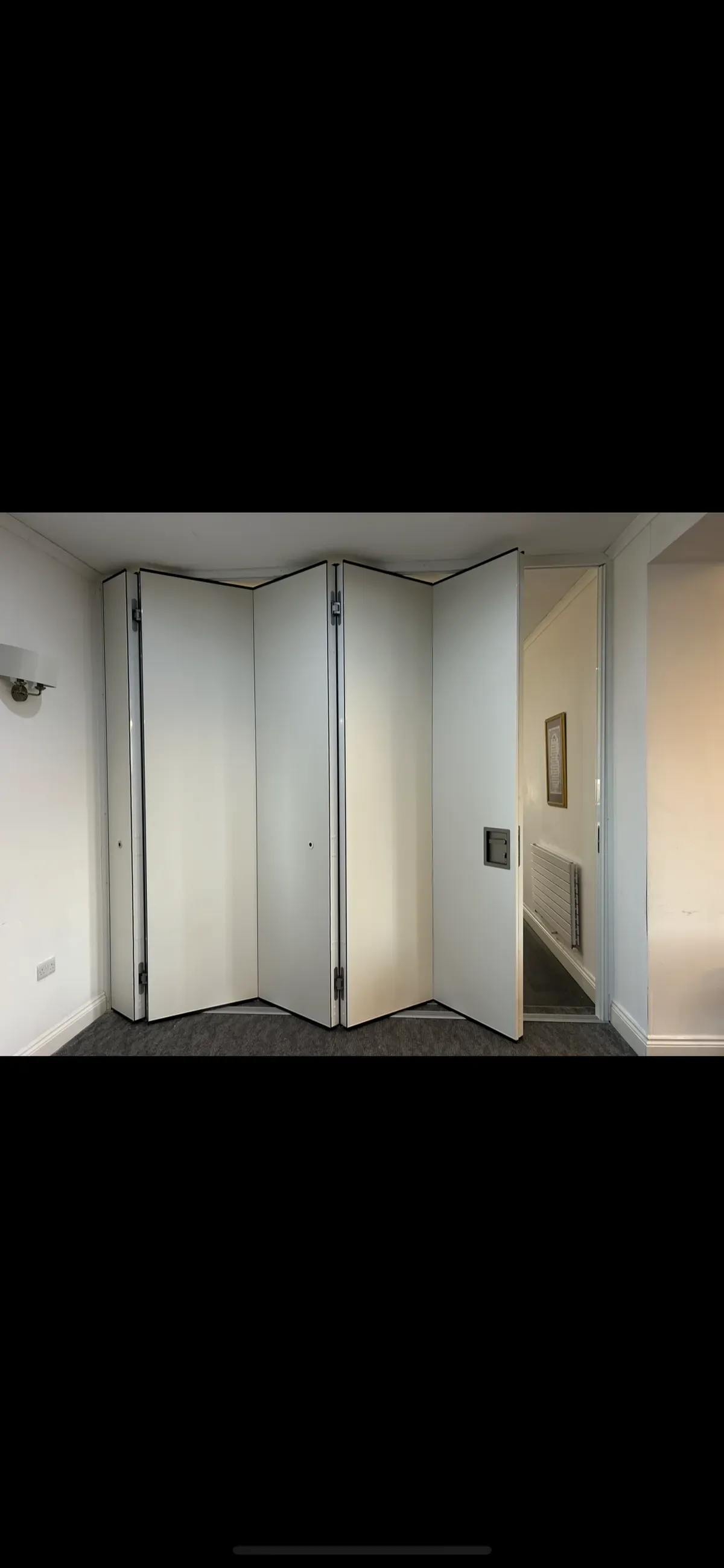 Acoustic partition systems image