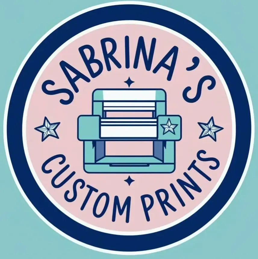 Sabrina’s custom prints logo