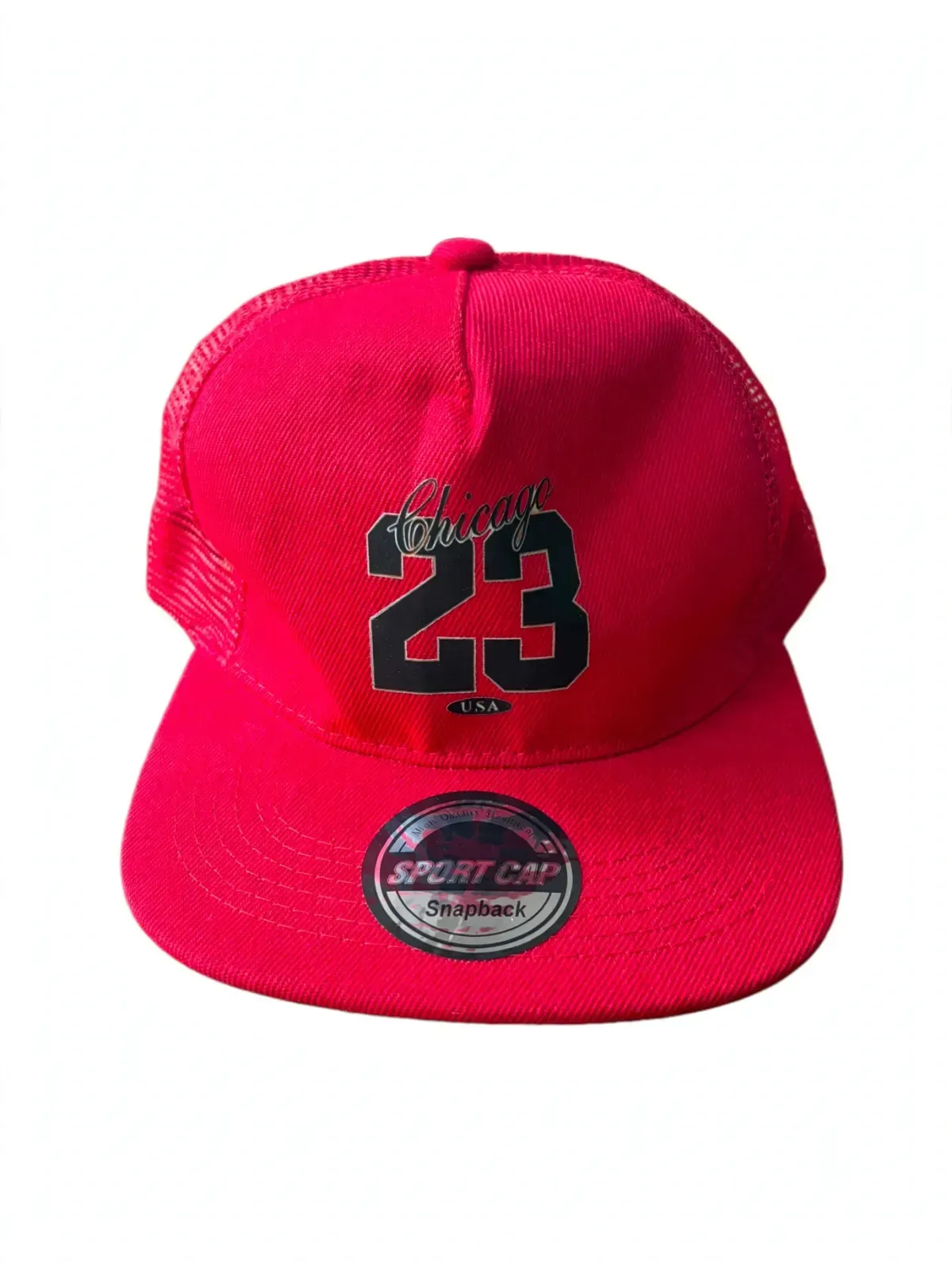8212835964648-jbhkaom1o5ovngkokvalm-red-trucker-cap-studio thumbnail image